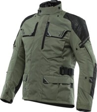 Veste Jacket Moto 3 Couches Dainese Ladakh 3L D-Dry Army Green Black TG 56