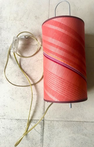 Lampe chevet rouge - lampe,