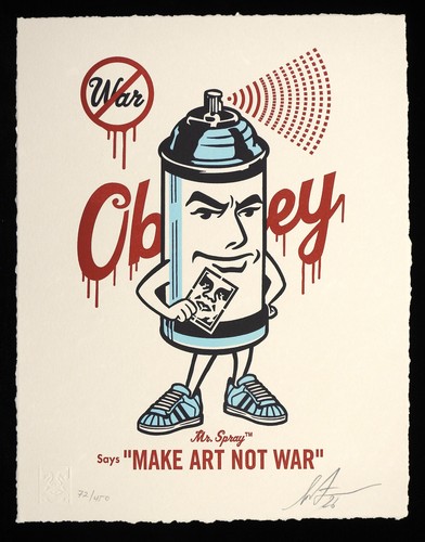 Shepard fairey spray - shepard, mr