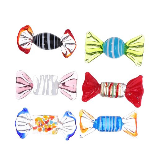 Pcs bonbon verre murano - verre,