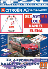 DECAL CITROEN XSARA WRC S