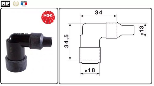 Antiparasite bougie ngk - bougie, lzeh