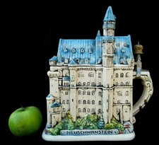 * Très grande et superbe chope à bière -  faïence - Original KING - XX°