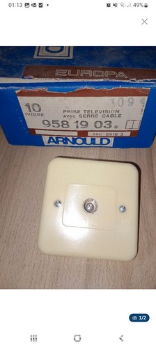 Prise télévision neuve