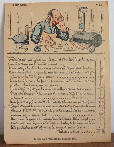Gravure dessin caricature - dessin,