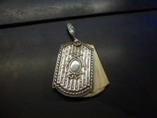 carnet de bal argent poincon