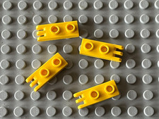 4 x LEGO TECHNIC yellow hinge