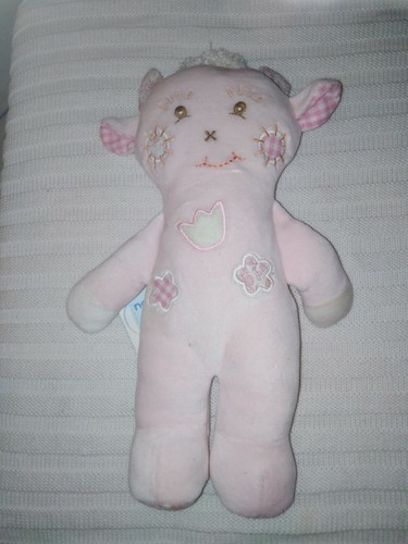 Doudou vache rose takinou - vache,