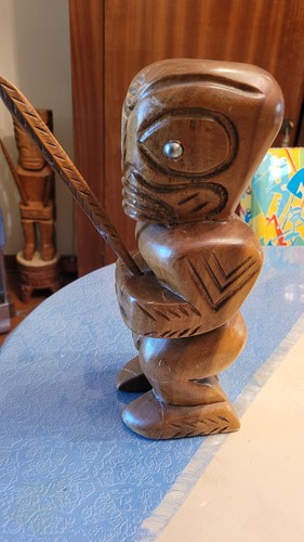 Ancien tiki yeux en - tiki,