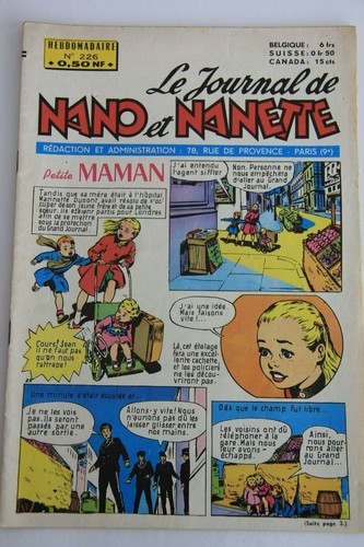 Nano nanette 1961 - nano, et