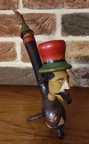 Pipe sculptée visage art - ,
