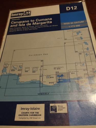 Carte marine imray d12 - marine,