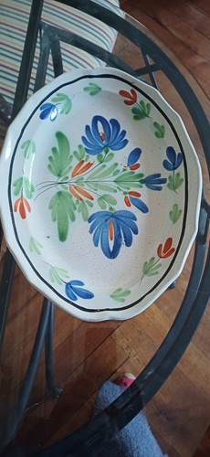 Ancien plat ovale - ancien,
