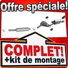 Ligne pot d'échappement pour