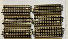 6x Märklin H0 3600 D 1/2 90 Mm Conducteur Central Continu