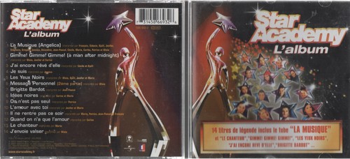 Star academy 2002 - cd,