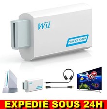 Wii vers HDMI 1080P Ful HD Adaptateur Convertisseur Audio Vidéo 3.5mm Connecteur