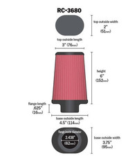 K&n Universal Filtre à Air
