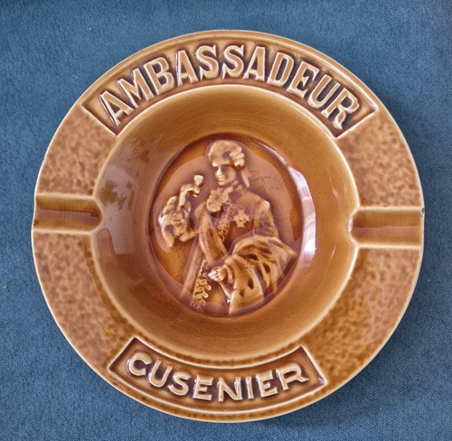 Ancien cendrier publicitaire - ancien,