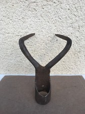 Ancien croc de jardinage / Fer