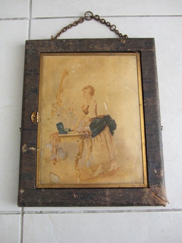 Miroir triptyque coiffeur - triptyque,