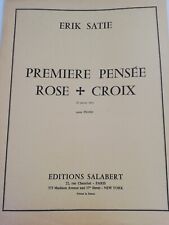 SATIE ERIK PARTITIONS PREMIERE