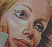 Huile/panneau Portrait de