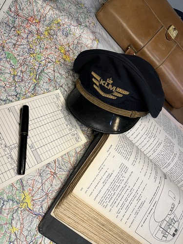 Ancienne casquette pilote - de,