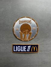 Patch PSG Champion 2025 Ligue 1 L1 LFP thermocollant Paris 25-26 feutrine