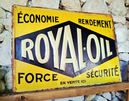Tôle publicitaire originale - tôle,