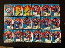 LOT 18 CARDS CARTES PANINI ADRENALYN XL FOOT 2025/26 EQUIPE STRASBOURG COMPLETE