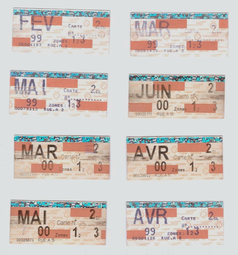 Lot coupons carte orange - lot,