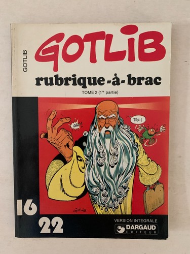 Gotlib rubrique brac - brac, 2