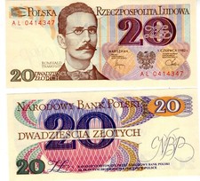 Pologne POLAND Billet 20