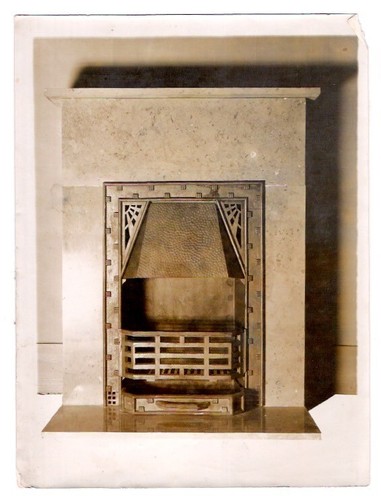Photo ancienne cheminee art - cheminee,