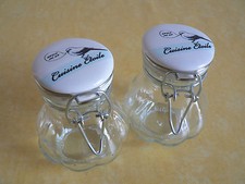 LOT DE 2 POTS A EPICES EN