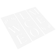 Pochoir de Signe de Bienvenue