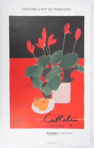 Affiche art cathelin - cathelin,
