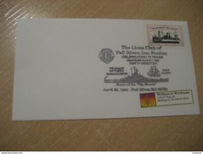 Fall River 1998 The Lions Club Big Mamie Battleship Hms Bounty Ship Cancel Coque