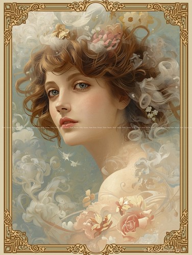 Photo femme élégante - photo, a4