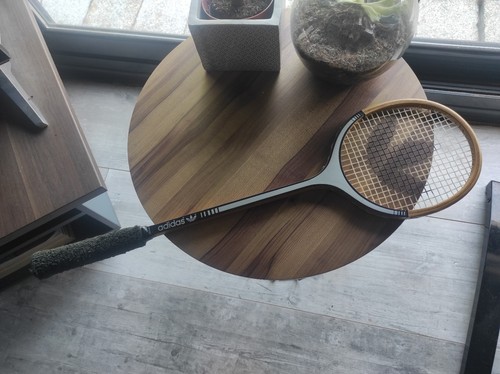 Ancienne raquette squash en - de,