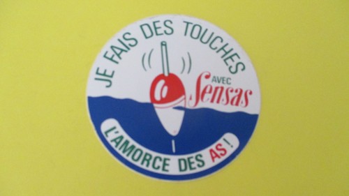 Autocollant vintage sensas - autocollant,