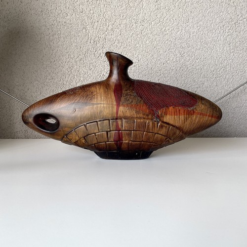 Ancien vase poterie art - poterie, d'art