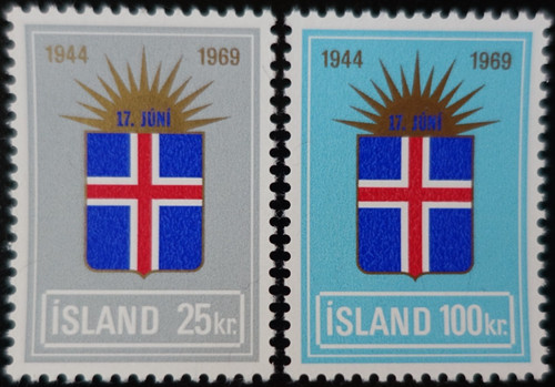 Timbres islande - timbres,