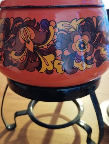 Service fondue vintage - fondue,