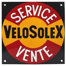 plaque émaillé bombée