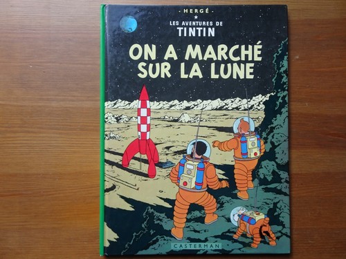 Marché sur la lune - on,