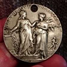 Médaille Agricole Pendentif