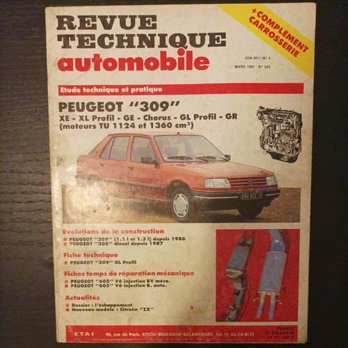 Revue technique peugeot - revue,