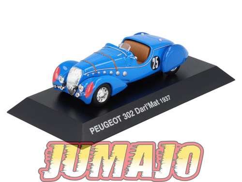 Peu8 voiture hachette - voiture, 1/43